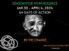 Ahimsa Peace Institute Calendar 2024 - 64 Days of Action